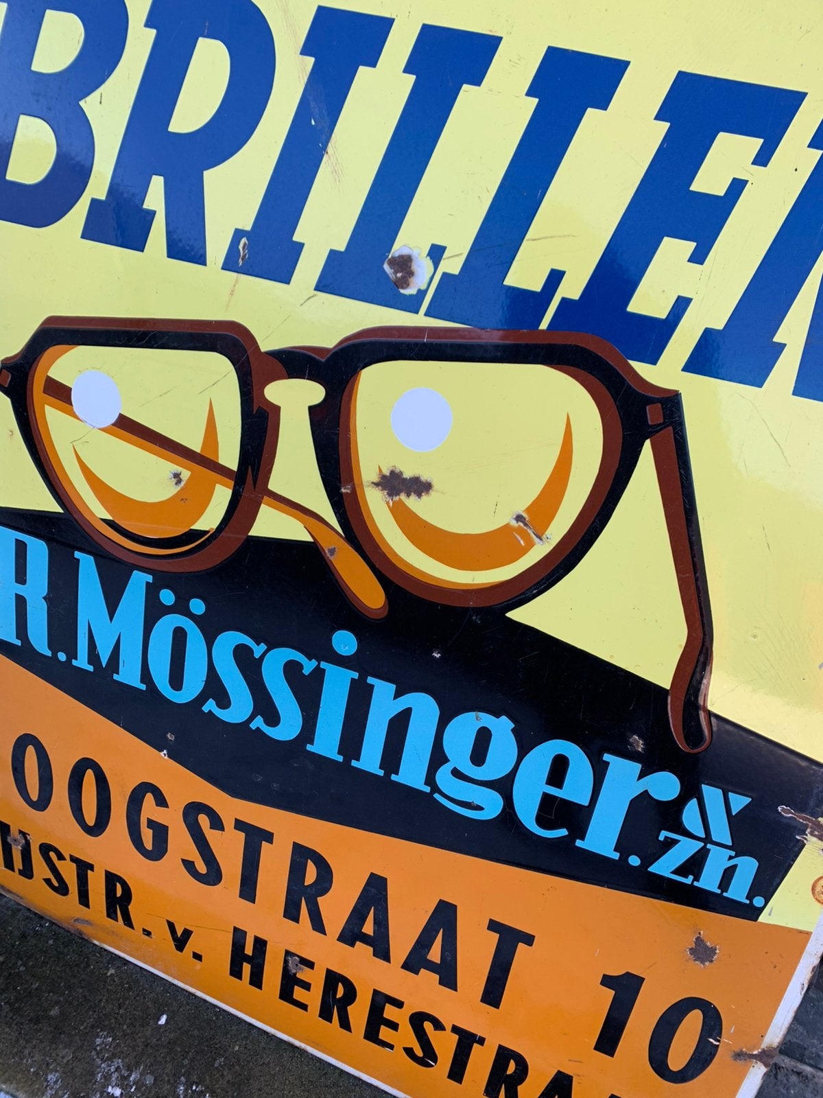 Reclame bord, Ophalen of Verzenden