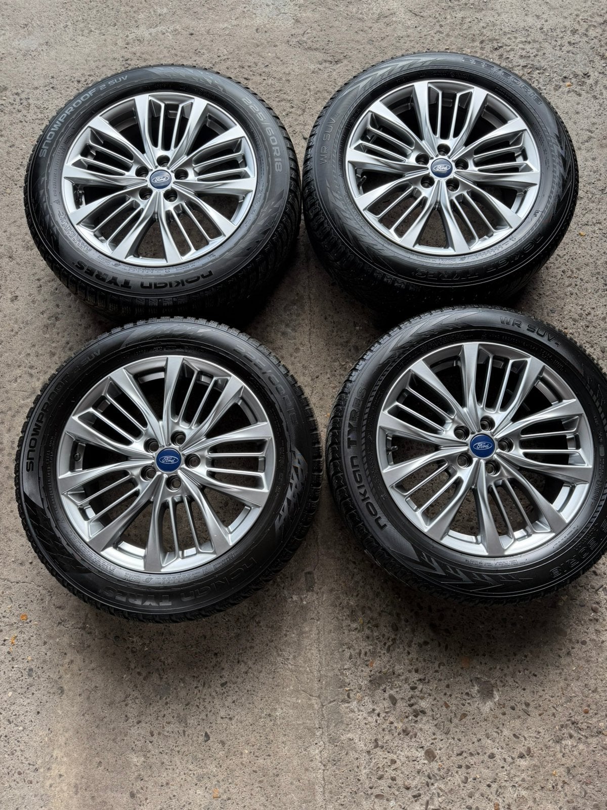 18 inch originele Ford Kuga velgen incl winterbanden TPMS, Auto-onderdelen, Ophalen, 18 inch, Banden en Velgen, Winterbanden