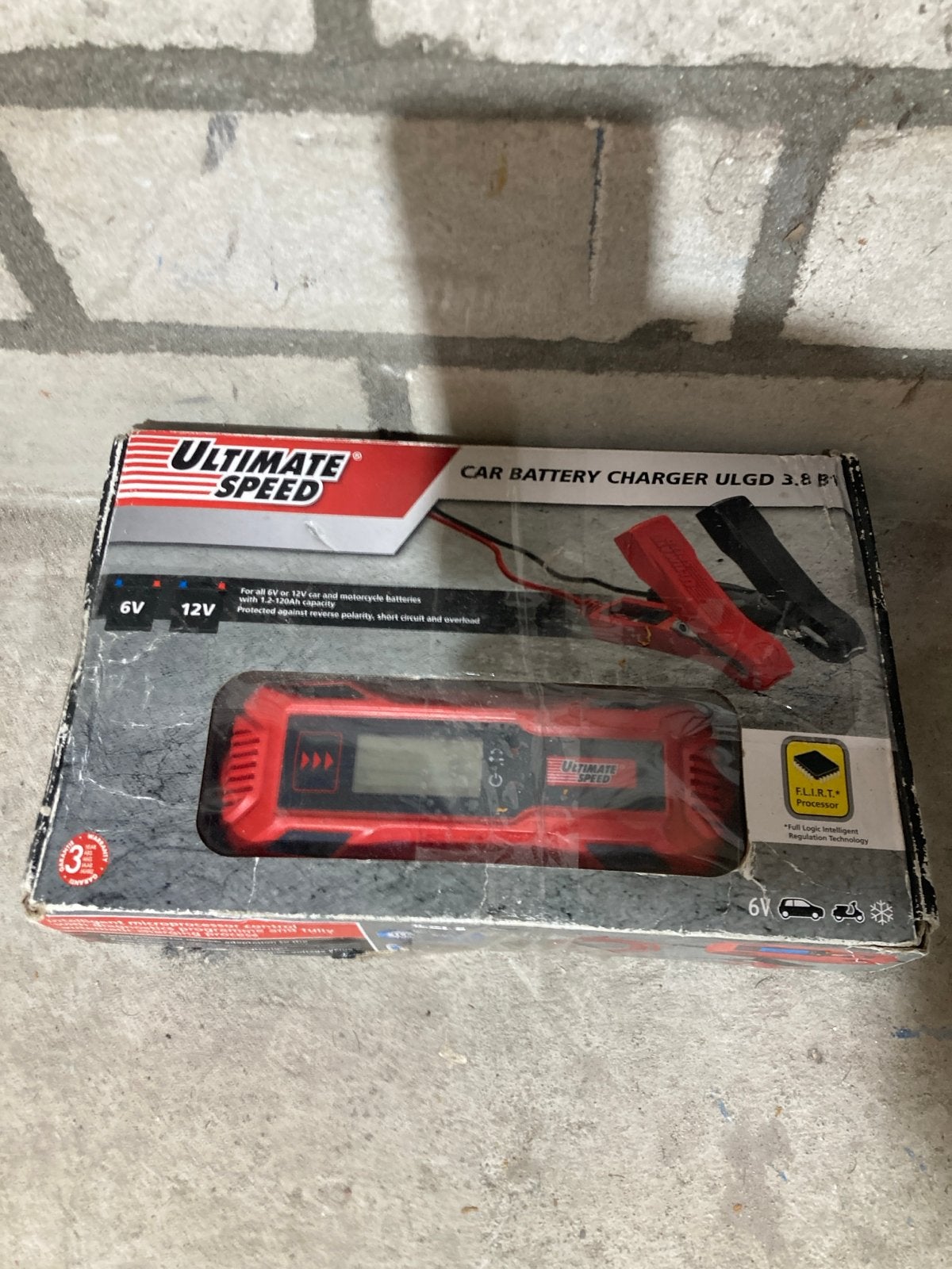 Ultimate Speed Acculader ULGD 3.8 B1 - 6V/12V, Auto-onderdelen, Accu's en Toebehoren, Ophalen of Verzenden, Gebruikt