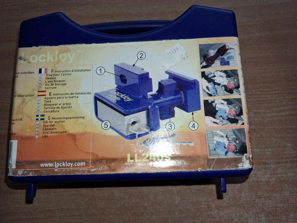 Disselslot Lockloy, Caravans en Kamperen, Caravan accessoires, Ophalen