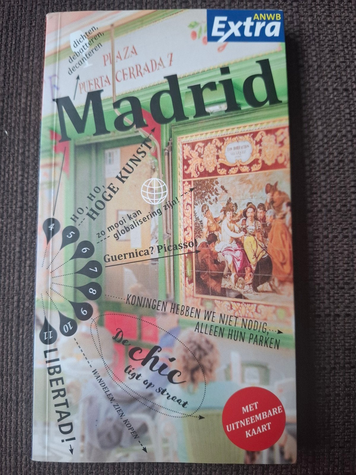 ANWB Extra Madrid Reisgids - Ontdek de Spaanse Hoofdstad, Boeken, Gelezen, Europa, Ophalen of Verzenden, Reisgids of -boek