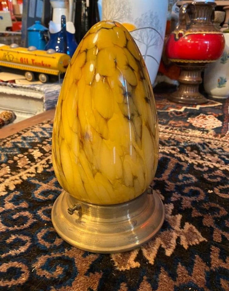 Vintage tafel plafond lamp. Art deco stijl, Antiek en Kunst, Ophalen of Verzenden