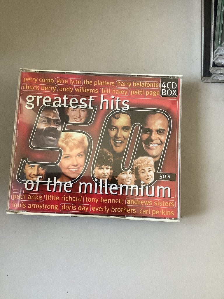 Greatest hitsound the Millenium 50’s (4 cd’s), Ophalen of Verzenden, Zo goed als nieuw