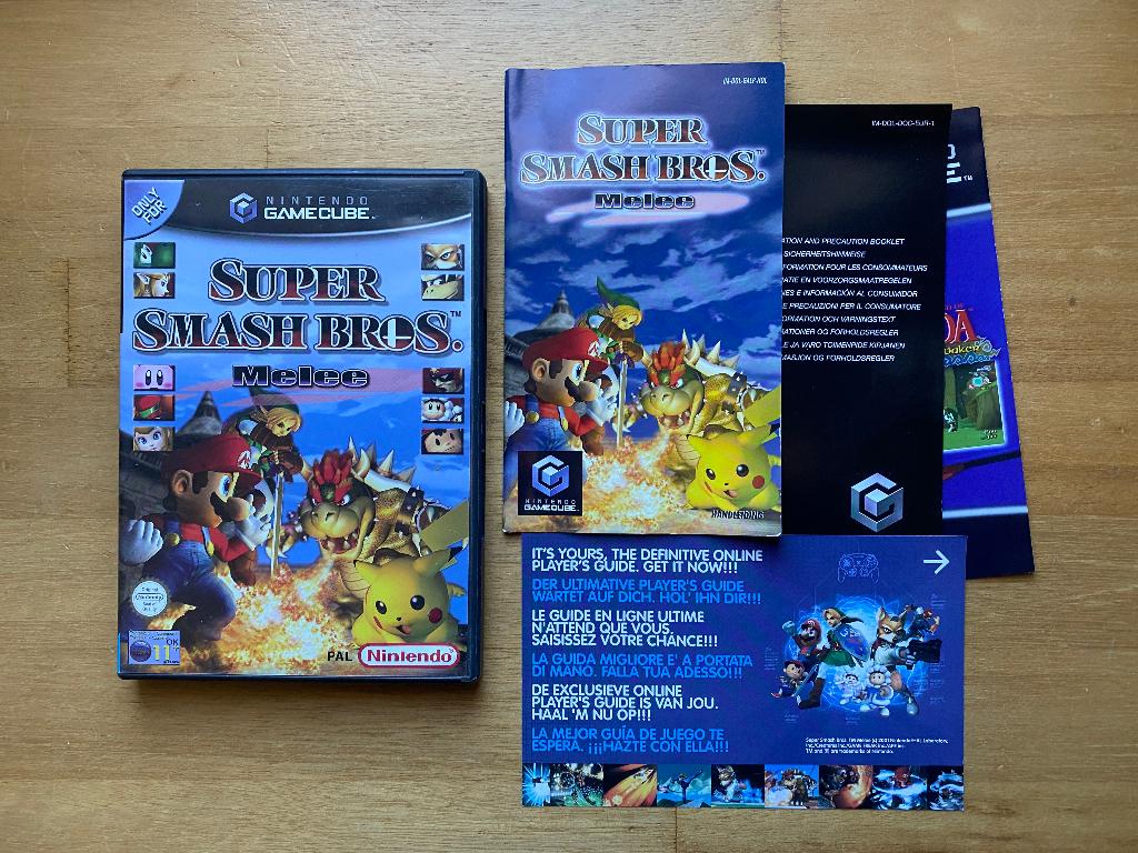 Super smash bros melee gamecube HOL, Spelcomputers en Games, Games | Nintendo GameCube, Avontuur en Actie, Ophalen of Verzenden
