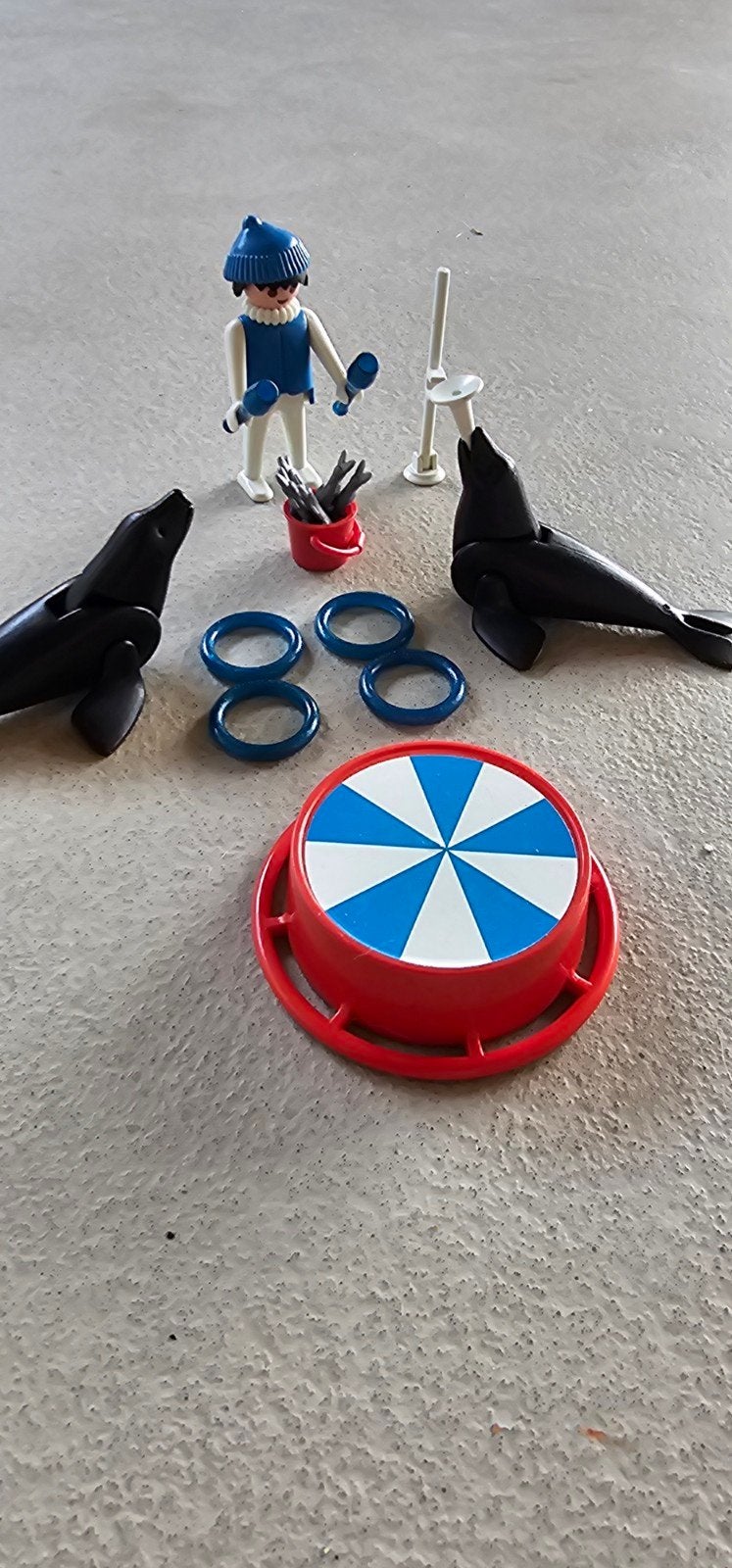 Playmobil 3518 Circus Zeeleeuwenset, uitgebracht in 1978., 1 speler, Ophalen of Verzenden, Zo goed als nieuw, Vanaf 3 jaar