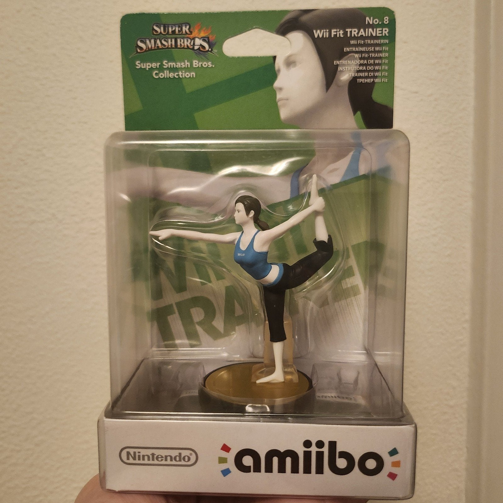 Nintendo Wii Fit Trainer Amiibo Super Smash Bros. Collection, Spelcomputers en Games, Nintendo, Nieuw, Overige typen, Nintendo