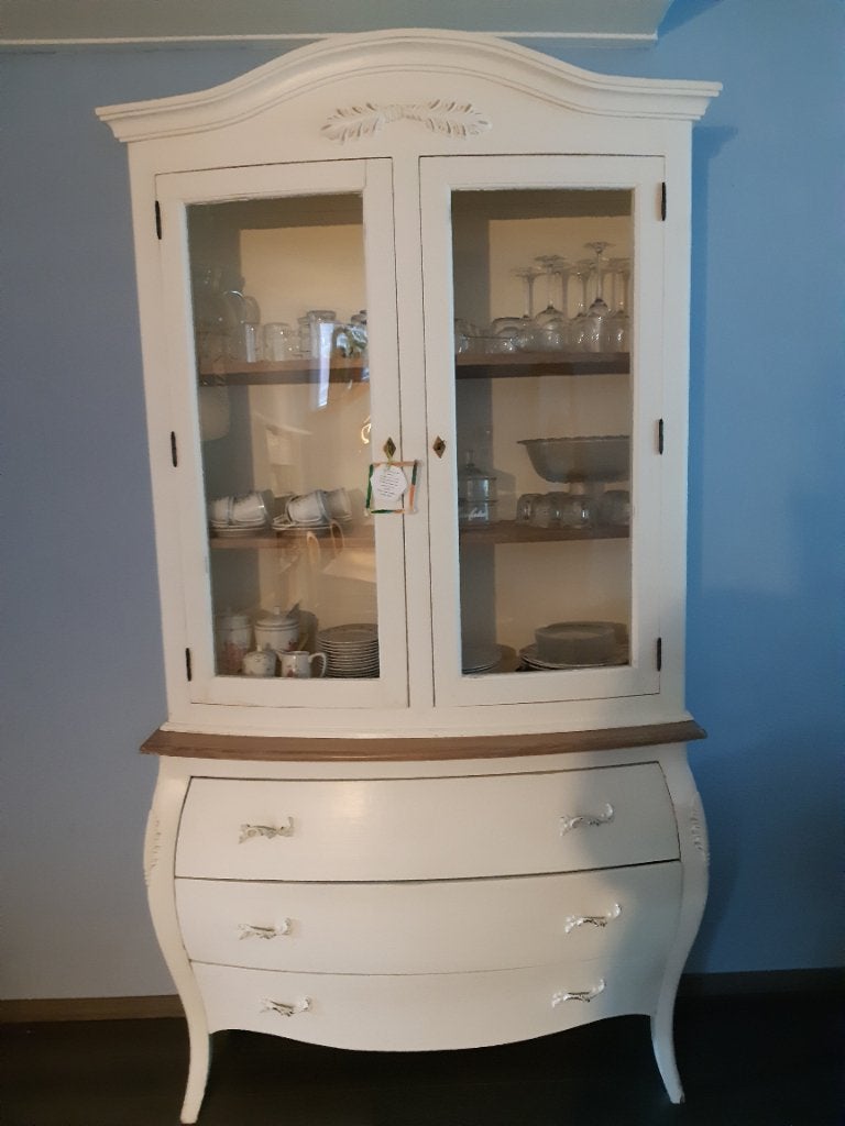Vintage buffetkast, Ophalen, Gebruikt, 200 cm of meer, Vintage/brocante