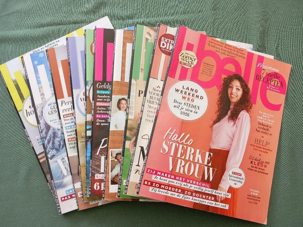 Libelle - 10 tijdschriften., Ophalen of Verzenden, Zo goed als nieuw, Damesbladen