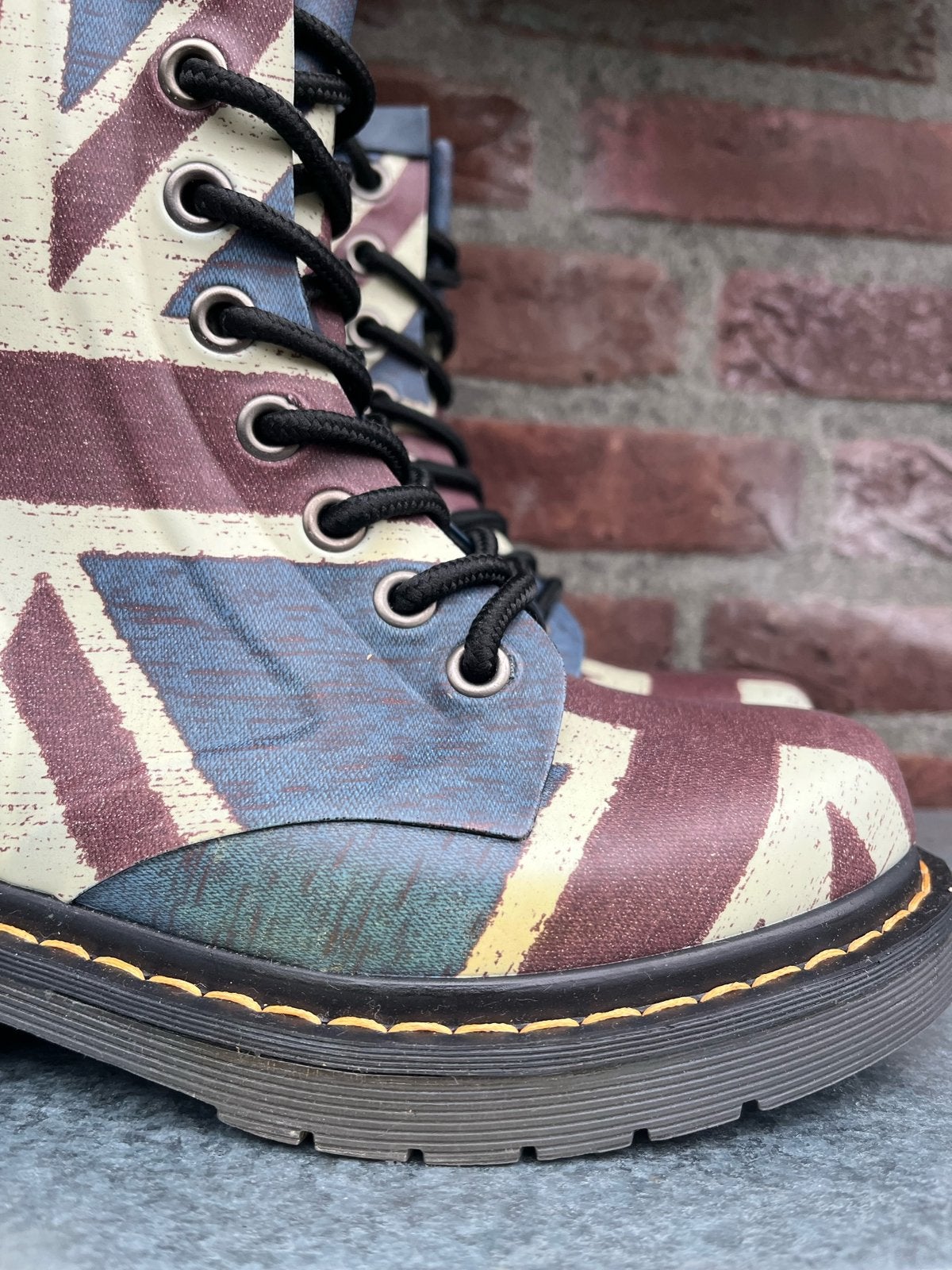 Dr. Martens Drench union jack regenlaars maat 36, Kleding | Dames, Dr. Martens, Docs, Blauw, Docs
