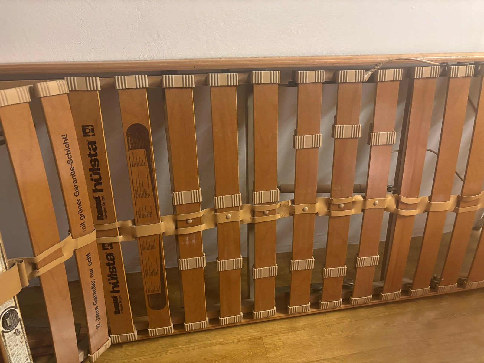 Hülsta lattenbodem 80x200 cm, zo goed als nieuw, Huis en Inrichting, Slaapkamer | Matrassen en Bedbodems, Eenpersoons, Ophalen of Verzenden