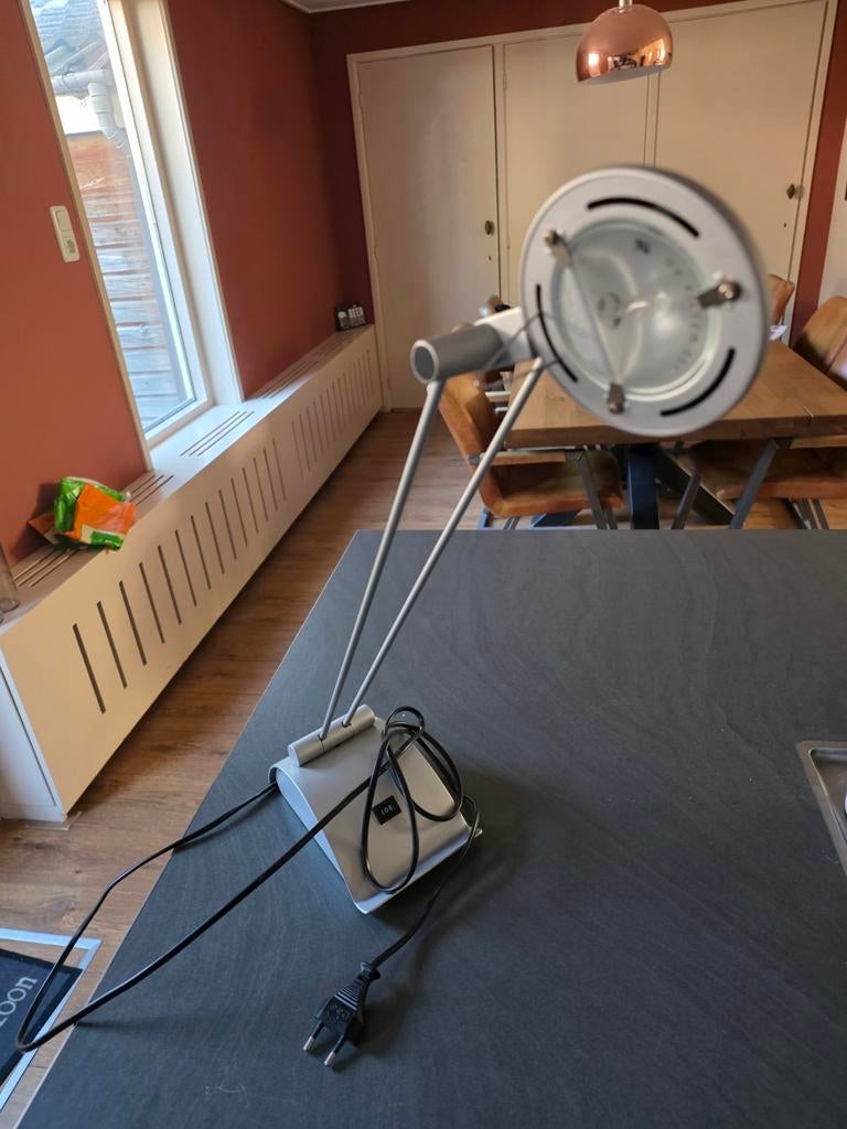 Bureaulamp, Ophalen of Verzenden, Gebruikt, Metaal of Aluminium