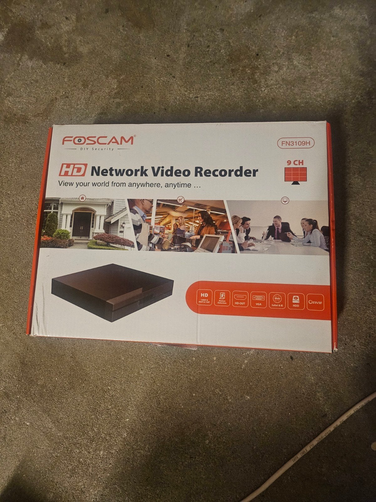 Foscam FN3109H HD Netwerk Video Recorder (NVR) 9-kanaals, Ophalen, Zo goed als nieuw