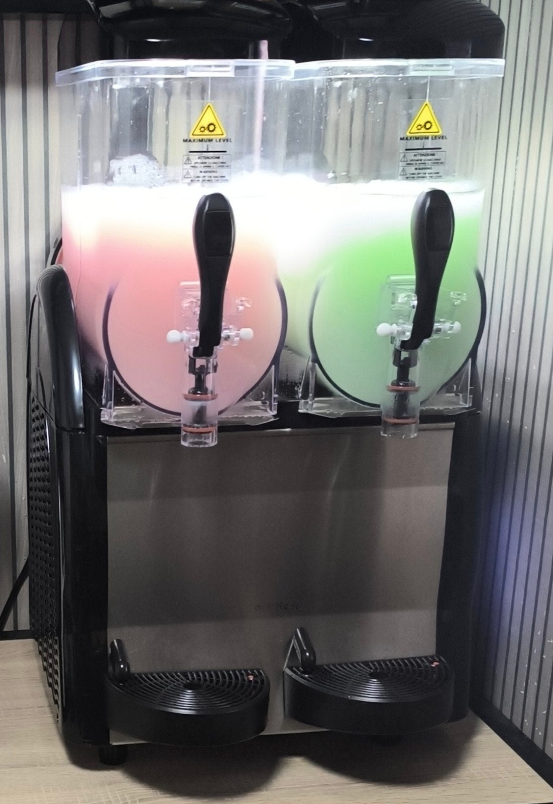 Slush machine - 2 x 12 liter - Hendi, Ophalen of Verzenden, Zo goed als nieuw