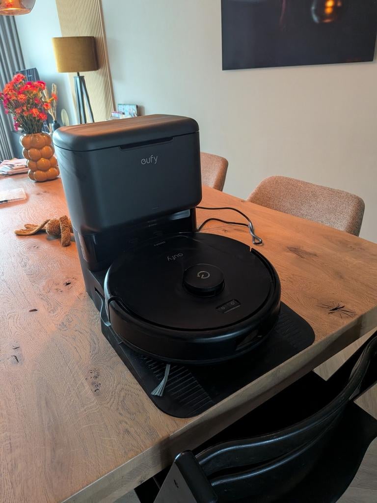 Eufy Clean L60 Hybrid SES – Zo goed als nieuw!, Witgoed en Apparatuur, Ophalen of Verzenden, Zo goed als nieuw, Robotstofzuiger