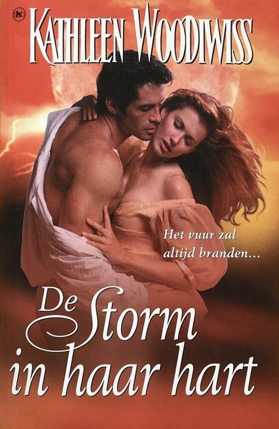 Kathleen  Woodiwiss  -  De Storm in Haar Hart  (Hardcover/Ge, Ophalen of Verzenden, Zo goed als nieuw