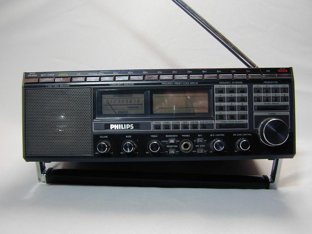 wereldontvanger Philips D2999, Audio, Tv en Foto, Radio's, Ophalen of Verzenden, Gebruikt, Wereldontvanger