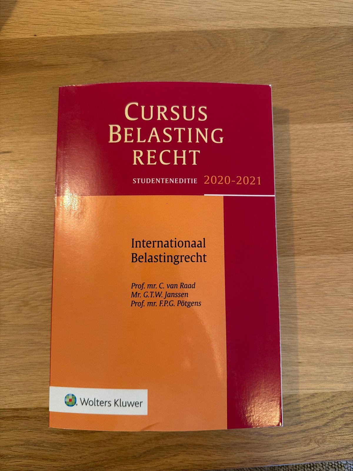 Cursus Belastingrecht: Internationaal Belastingrecht 2020-20, Boeken, Studieboeken en Cursussen, Ophalen, Gamma, Zo goed als nieuw