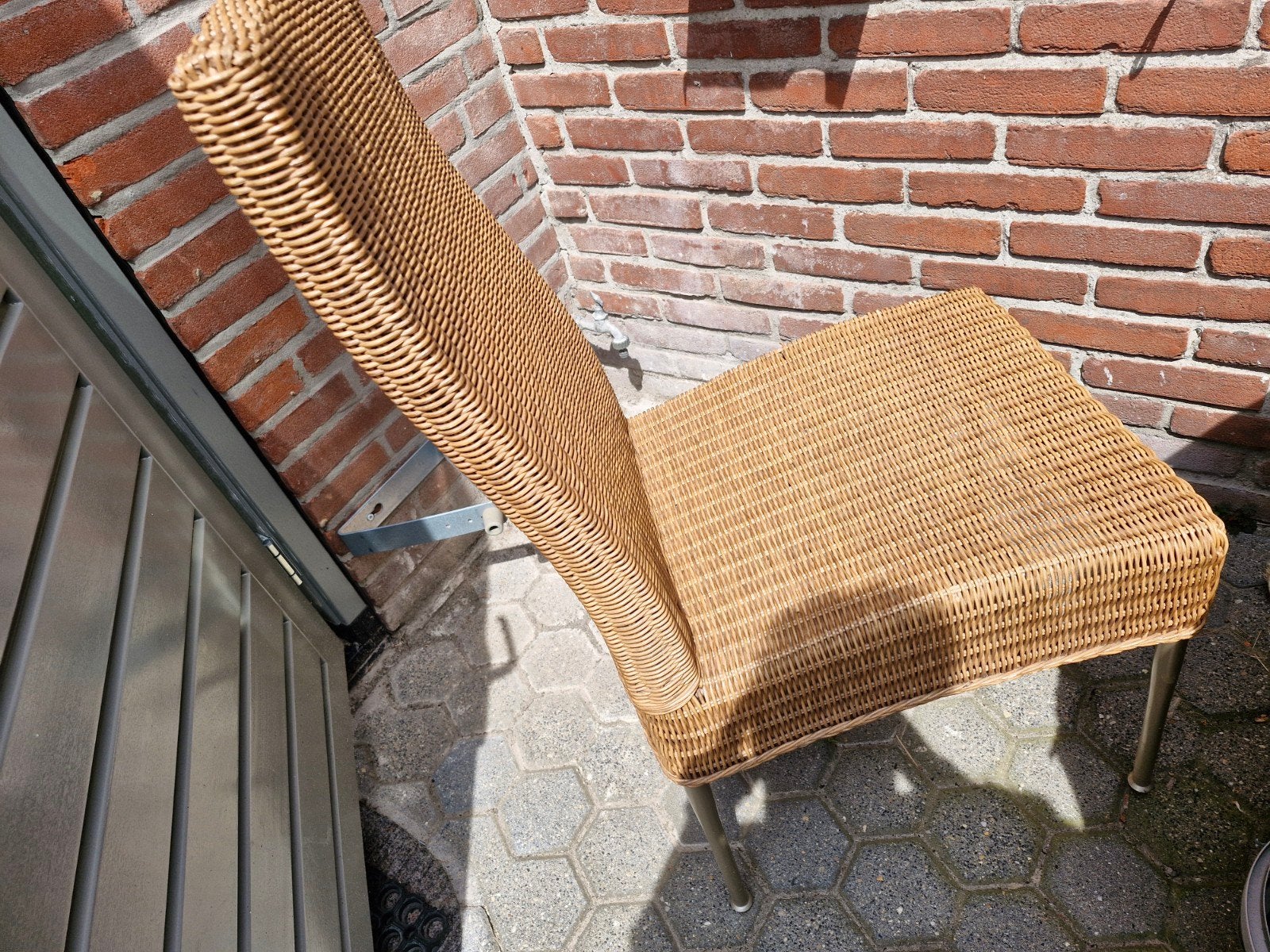 2 rieten stoelen, Ophalen, Gebruikt, Twee, Overige kleuren