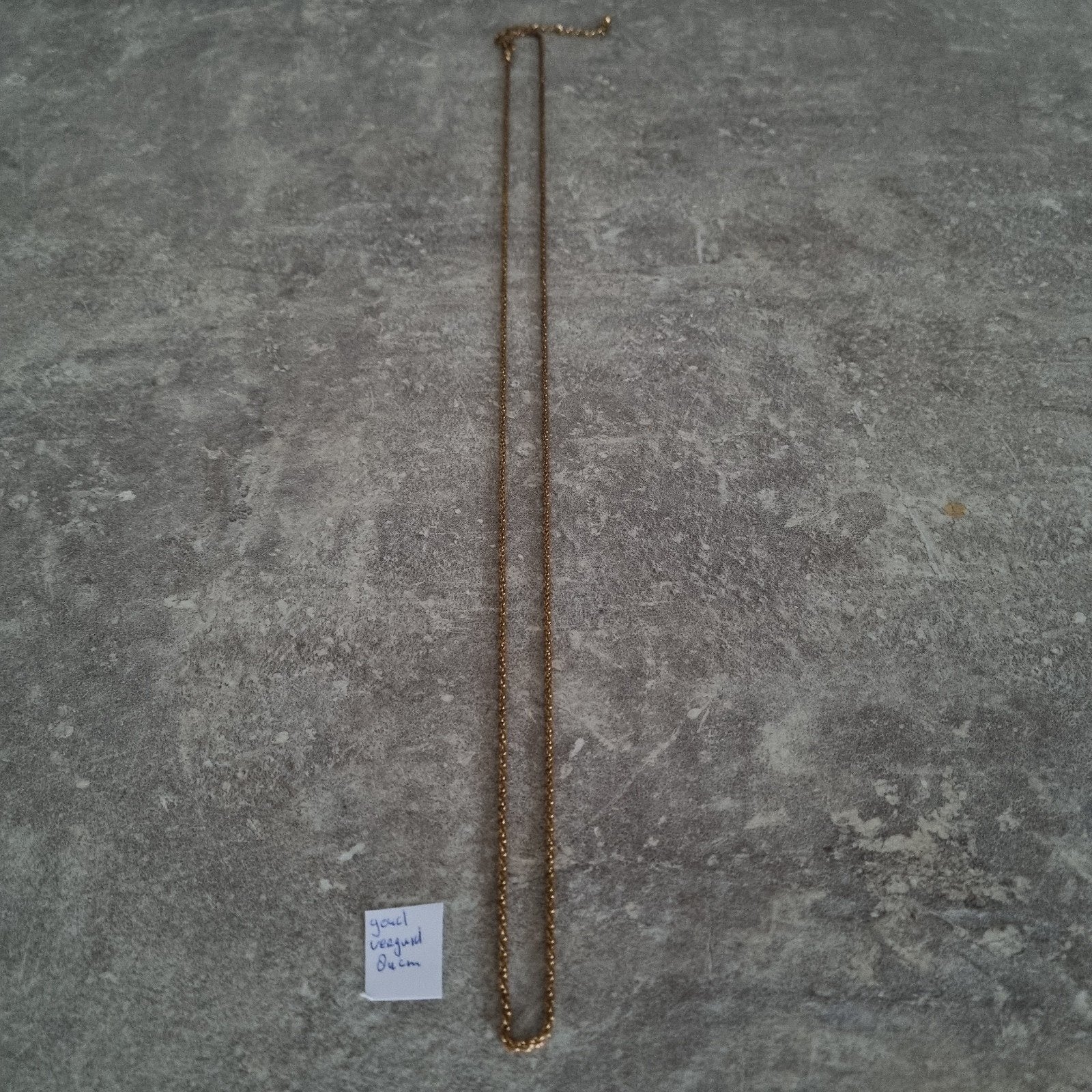 Stoere ketting, 84cm, Ophalen of Verzenden, Nieuw, Goud