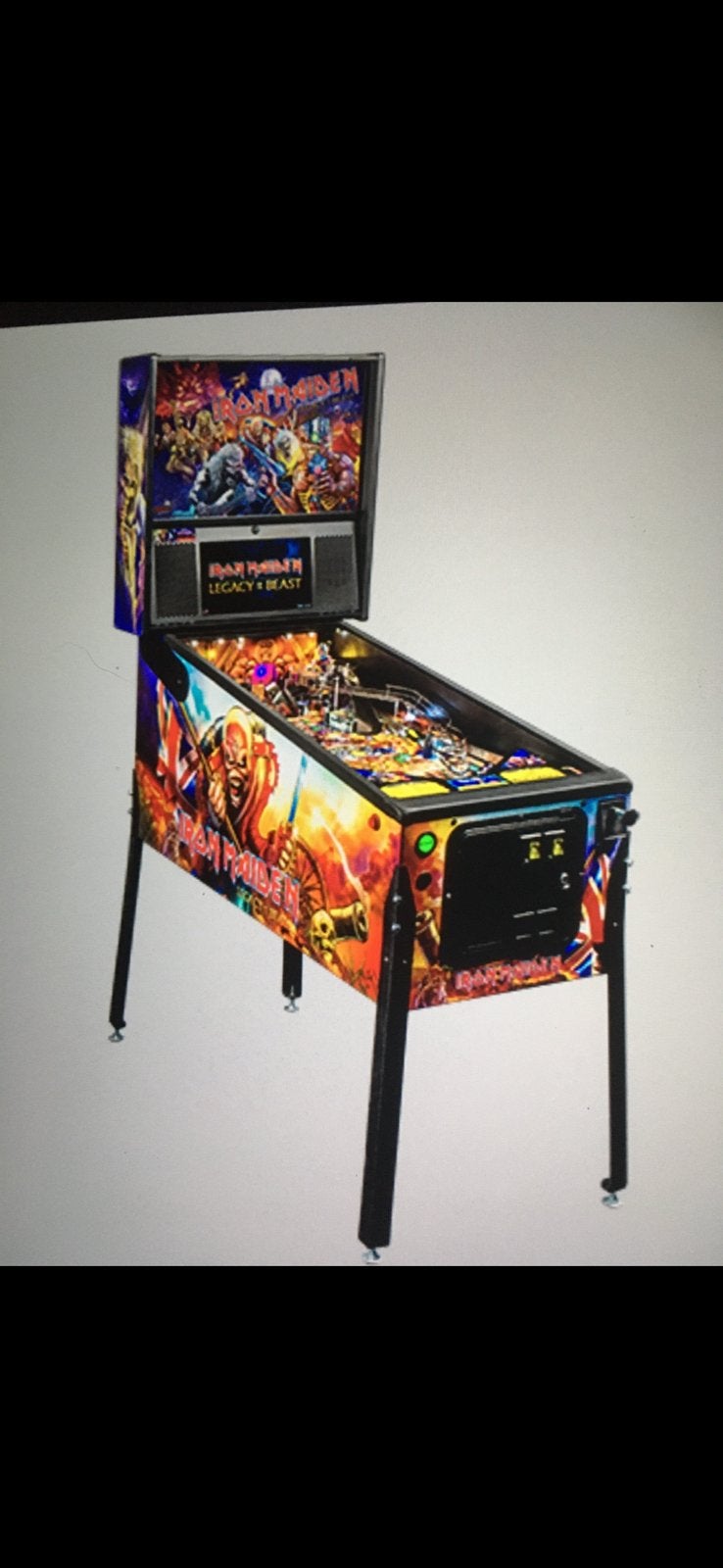 IRON MAIDEN PRO flipperkast, Verzamelen, Ophalen, Elektronisch, Stern, Zo goed als nieuw