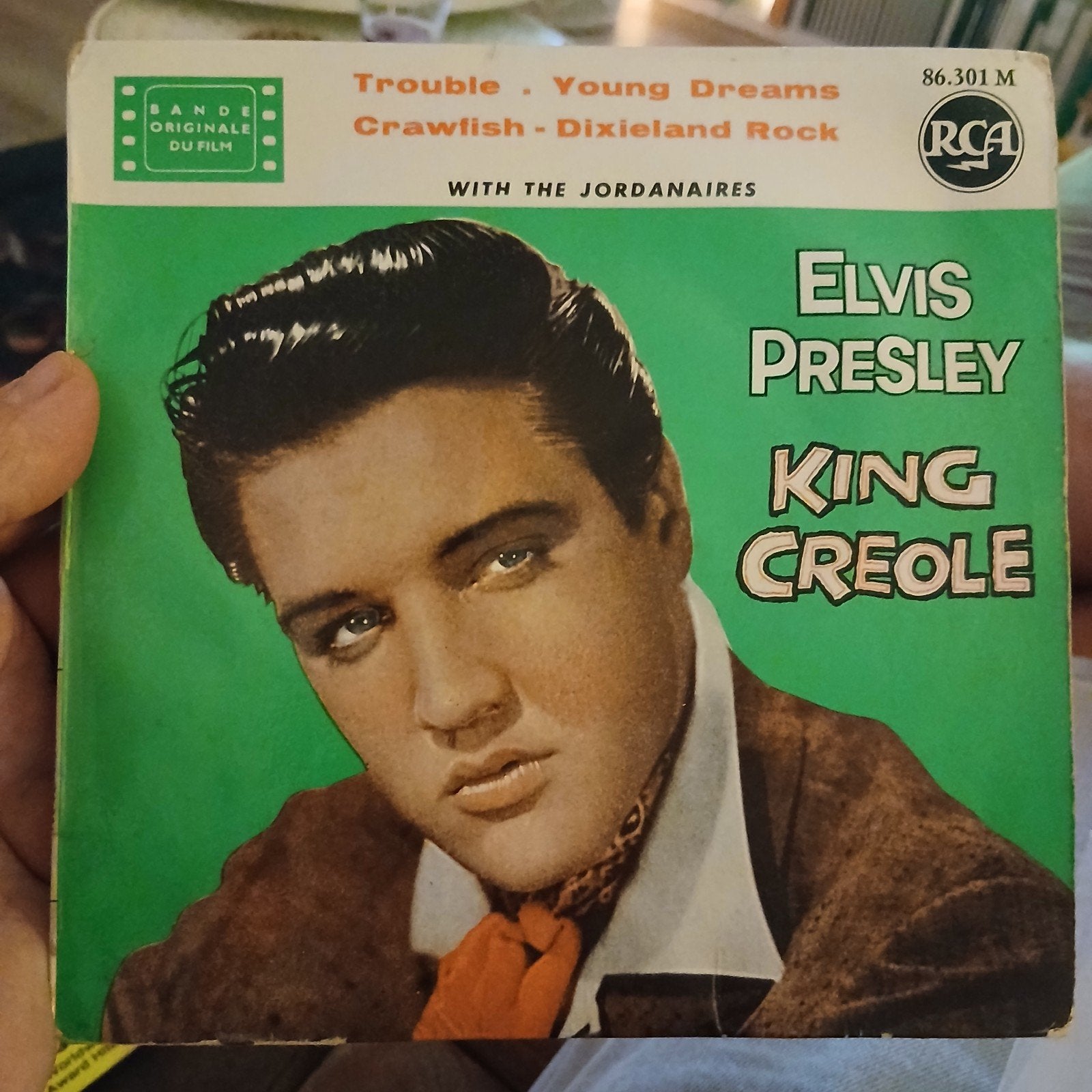 Elvis Presley - King Creole EP (Bande Originale du Film), Cd's en Dvd's, 7 inch, Zo goed als nieuw, EP, Rock en Metal