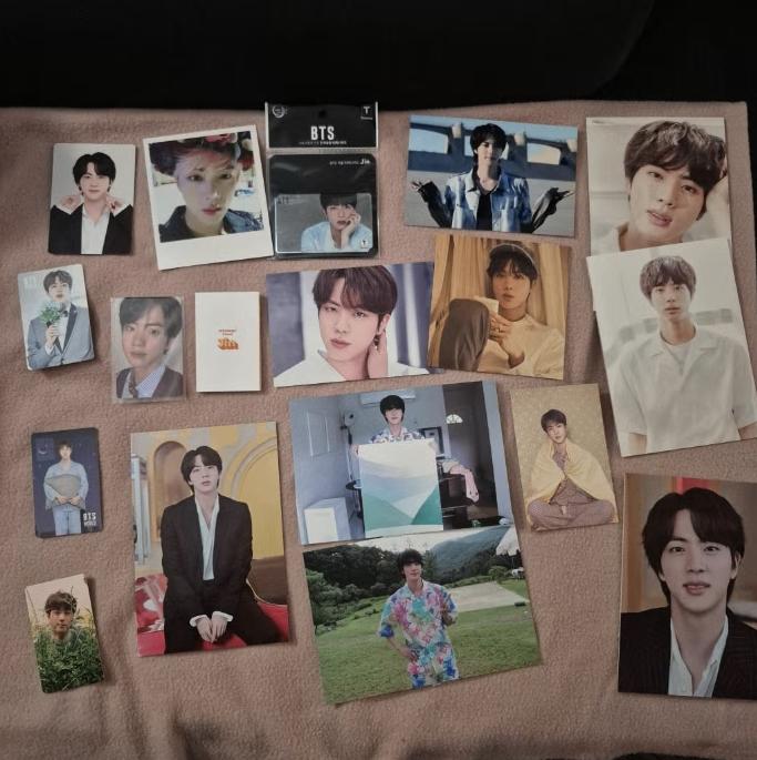 BTS collection set 11 - Jin, Verzenden, Zo goed als nieuw, Foto of Kaart
