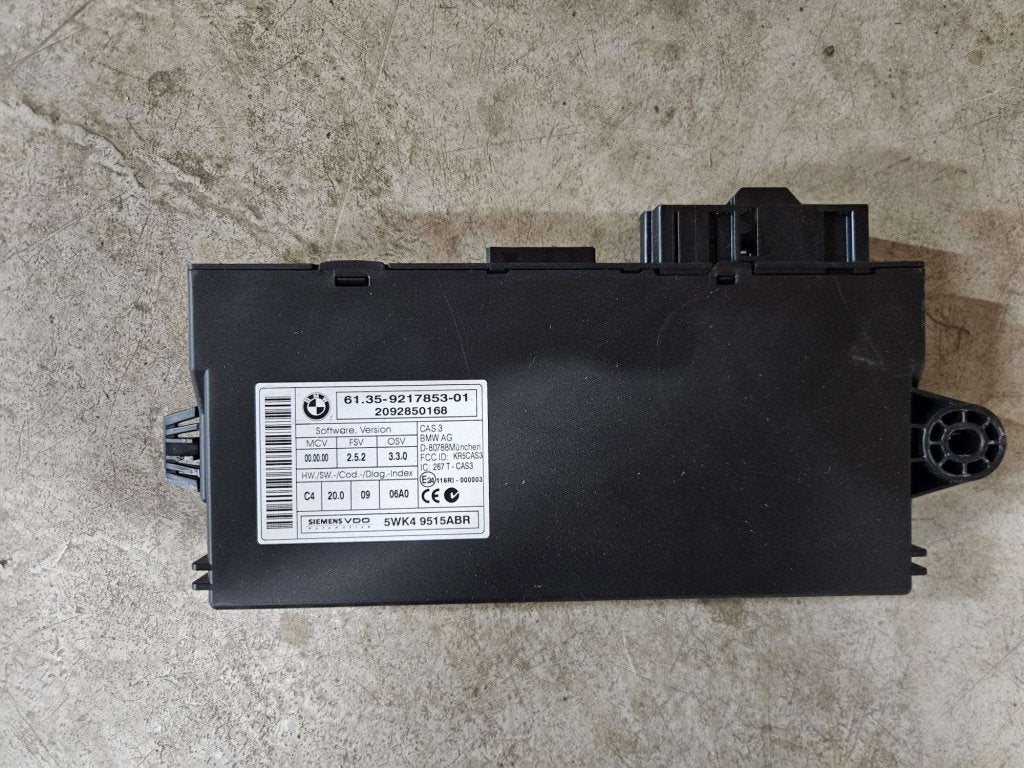 CONTACTSLOT + COMPUTER BMW 3 SERIE, Niet ingevuld, Gebruikt, Niet ingevuld, Ophalen of Verzenden