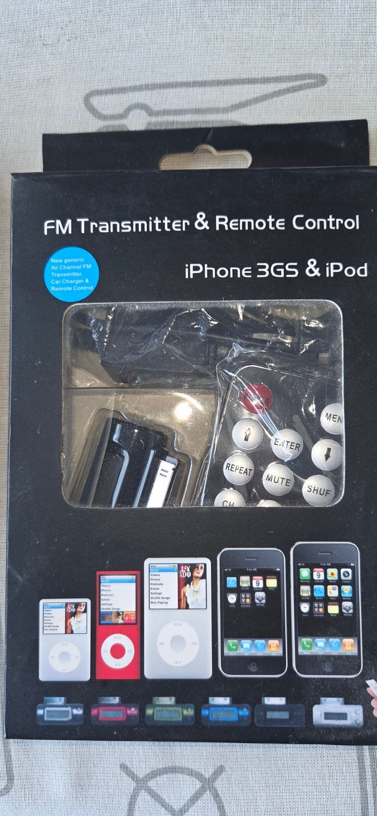 FM Transmitter & Afstandsbediening voor iPhone/iPod, Ophalen of Verzenden, Nieuw, Overige typen, Classic of Photo