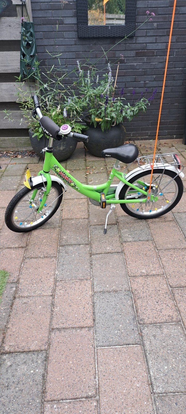 Nette groene Puky fiets, 18 inch., Ophalen, Terugtraprem, Puky, 16 tot 20 inch