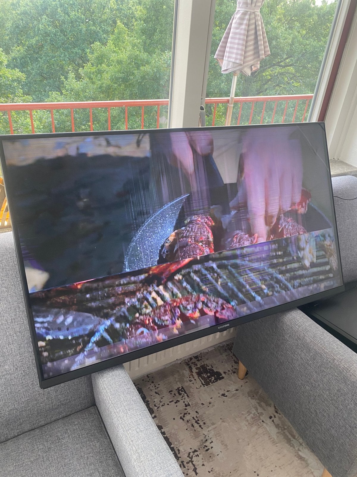 Grundig 50” inch, Ophalen, Gebruikt, 50 Hz, 100 cm of meer