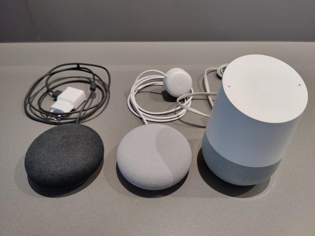 Google Home en Google Home Mini (3 stuks) alles in 1 koop