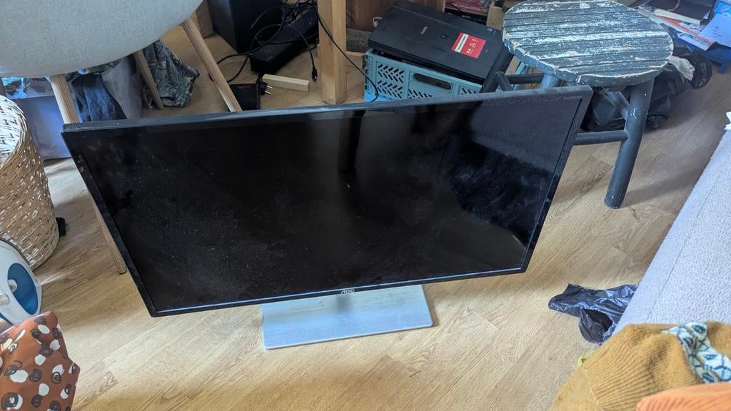 AOC Q3279VWF 31.5 inch QHD Monitor, Computers en Software, Monitoren, Ophalen, Gebruikt, Kantelbaar, HDMI