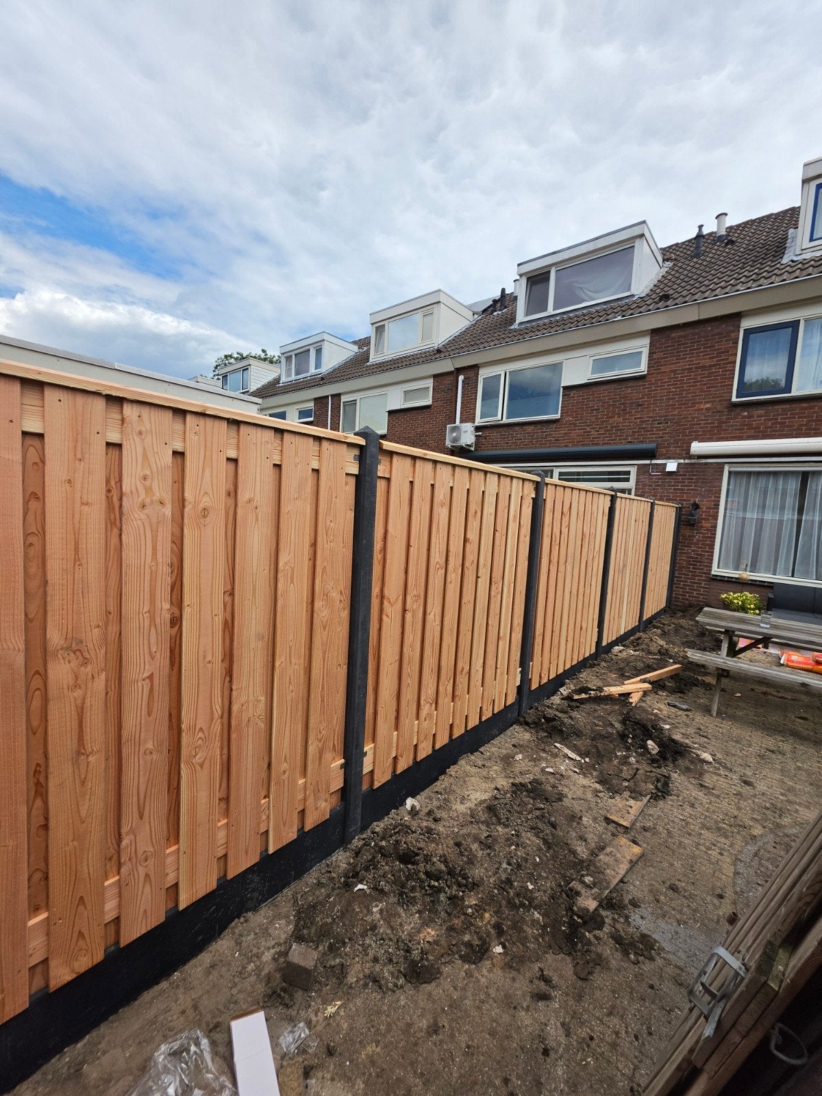 Douglas schuttingen, Tuin en Terras, Ophalen of Verzenden, Hout, Minder dan 3 meter, 1 tot 2 meter