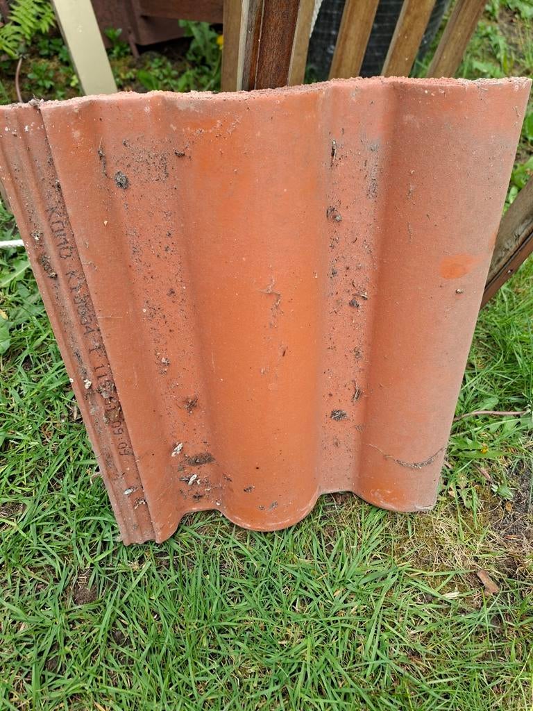 Rbb neroma rood dakpan, Doe-het-zelf en Verbouw, Dakpannen en Dakbedekking, Ophalen, Steen of Klei, 15 m² of meer, Dakpannen