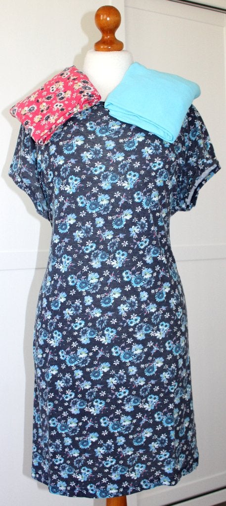 Set/3 Bonprix BPX jurken blauw bloem jurk jurkje XL, Kleding | Dames, Bonprix, Blauw, Maat 46/48 (XL) of groter, Ophalen of Verzenden