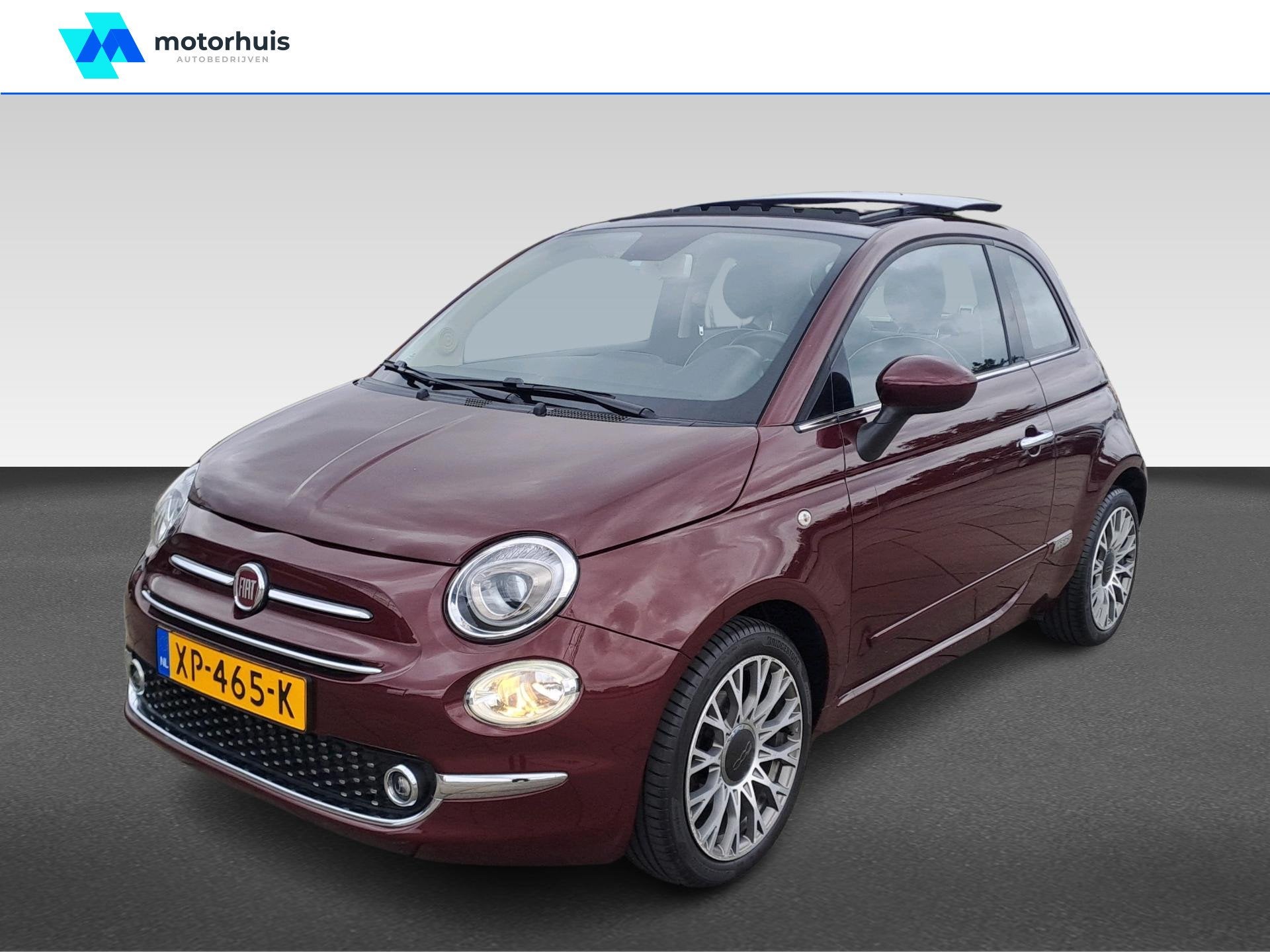 Fiat 500 0.9 TwinAir Turbo Collezione, Auto's, Fiat, Bluetooth, Gebruikt, 905 kg, Origineel Nederlands