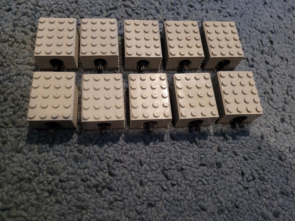 Partij B623=10x Lego technic 9v motoren werkend, Kinderen en Baby's, Speelgoed | Duplo en Lego, Lego, Lego, Gebruikt, Lego