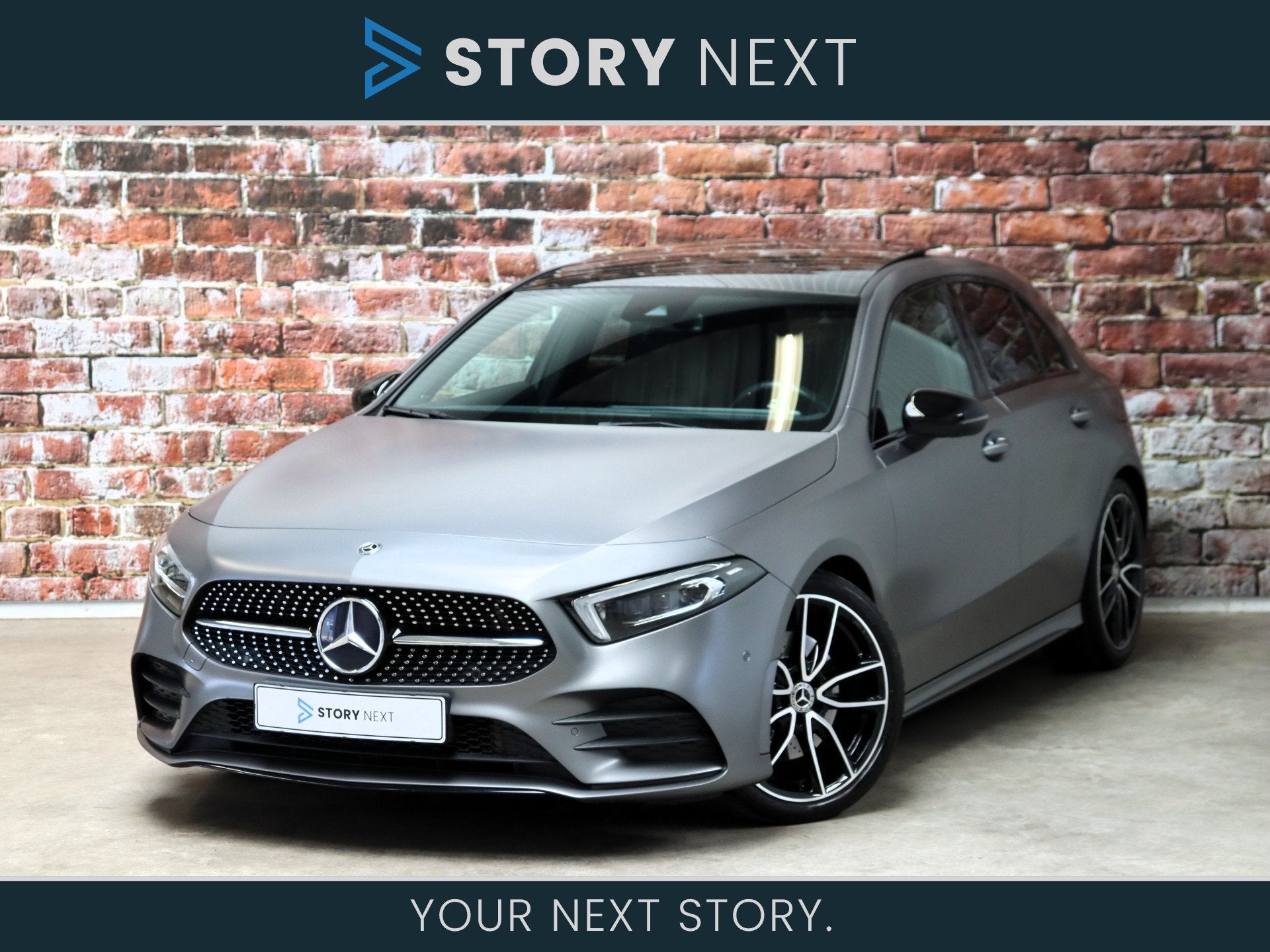 Mercedes-Benz A-Klasse 220 Launch Edition Premium Plus Autom, Dealer onderhouden, Gebruikt, Origineel Nederlands, Bedrijf