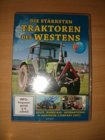 DVD de sterkste tractoren van het westen, Alle leeftijden, Ophalen of Verzenden, Gebruikt, Duits
