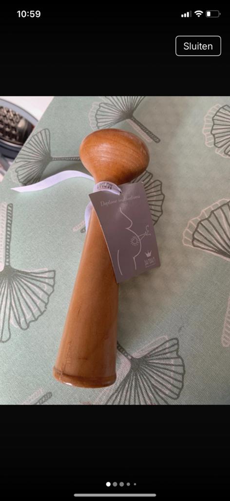 BAMBAM Doptone Houten Baby Hartslag Luisteraar, Ophalen of Verzenden, Nieuw