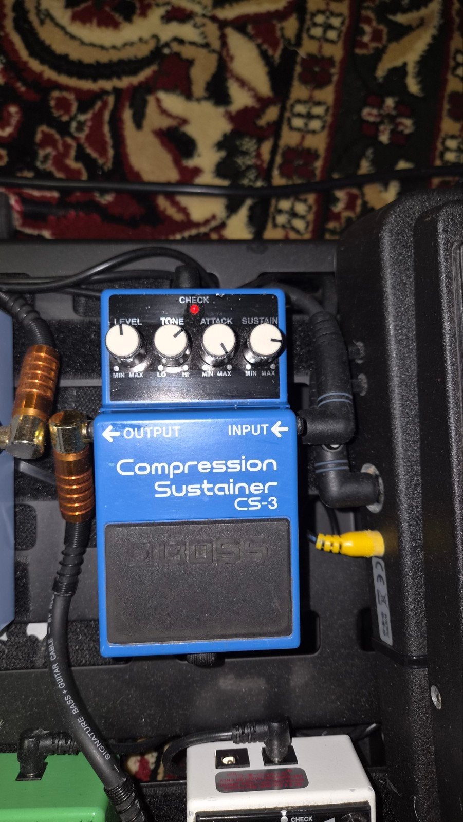 BOSS CS-3 Compression Sustainer, Muziek en Instrumenten, Ophalen of Verzenden, Gebruikt, Compressor