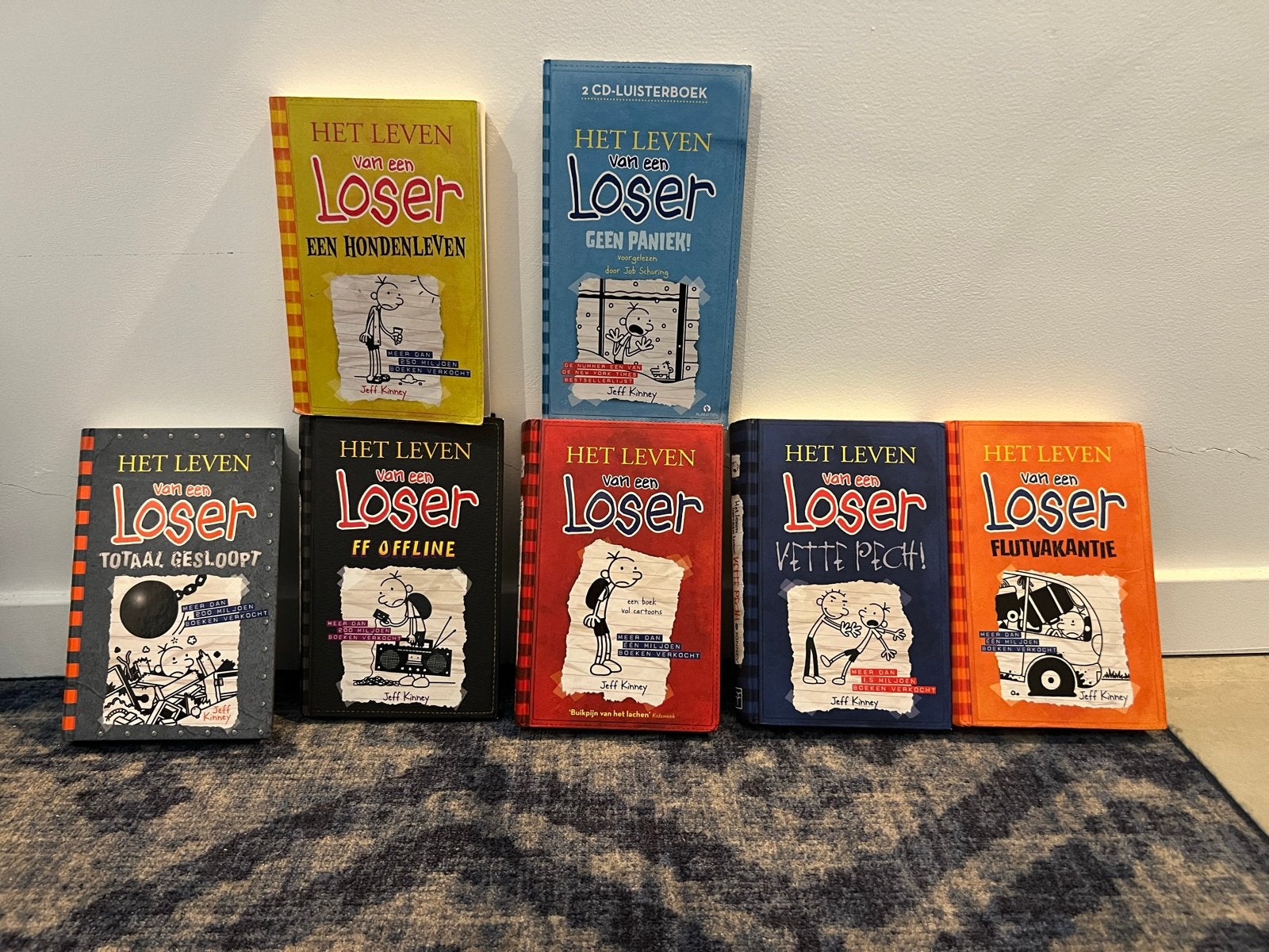 Het Leven van een Loser - (7 Boeken + CD), Boeken, Ophalen of Verzenden, Gelezen, Fictie