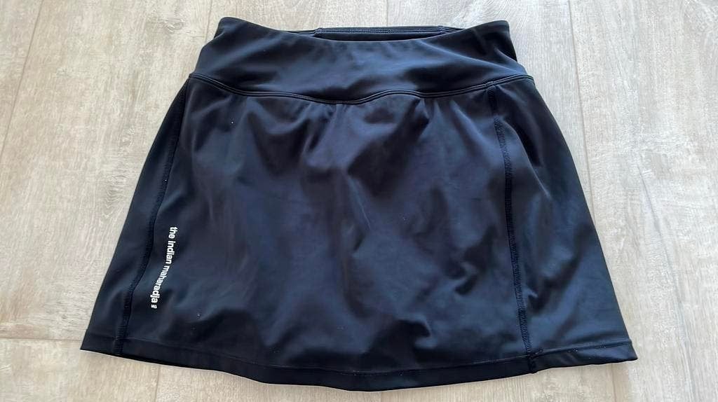 Tennisrokje zwart the indian maharadja xs valt 158 /164, Ophalen of Verzenden, Zo goed als nieuw, Meisje, Jurk of Rok