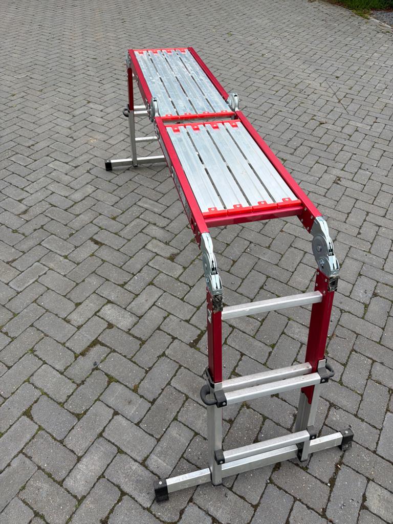 Altrex Varitrex Do-it-All 16.1 reformladder, Gebruikt, Ophalen of Verzenden, Ladder, Opvouwbaar of Inschuifbaar