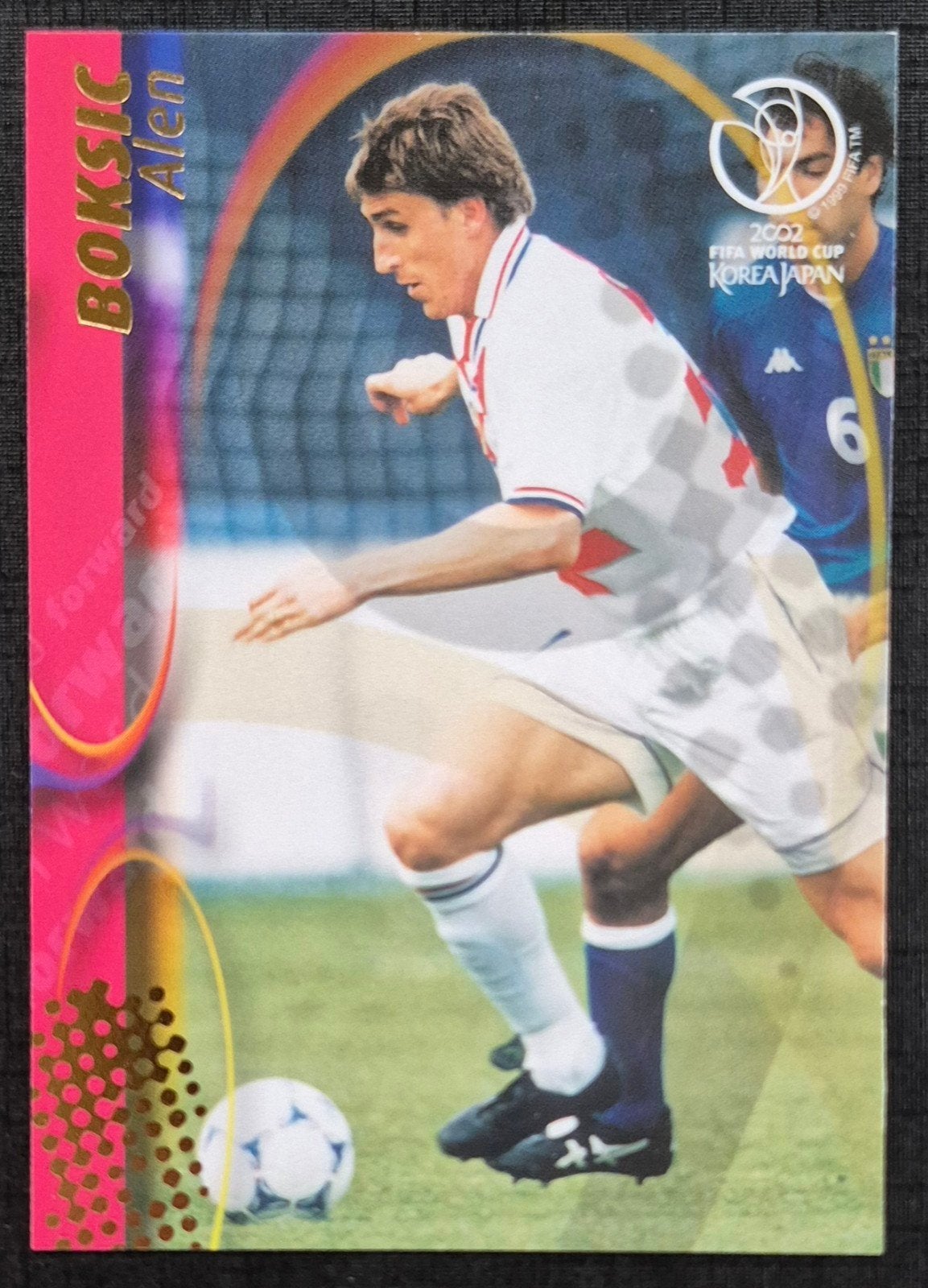Panini Alen Boksic - Kroatië, WK 2002, Ophalen of Verzenden, Zo goed als nieuw, Buitenlandse clubs, Poster, Plaatje of Sticker