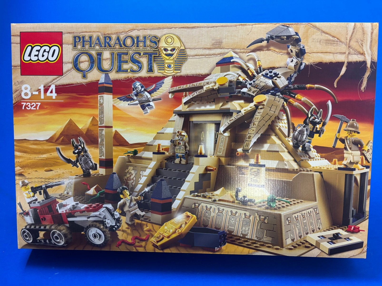 Lego Pharaoh’s Quest nr 7327 / Nieuw / Schorpioen Piramide, Overige thema's, Lego, Nieuw, Ophalen of Verzenden