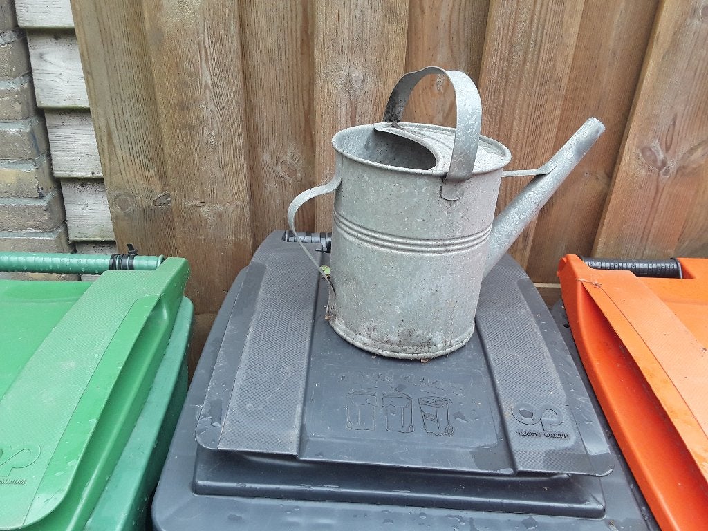 ZINKEN GIETER, Ophalen of Verzenden, Gebruikt, Overige materialen