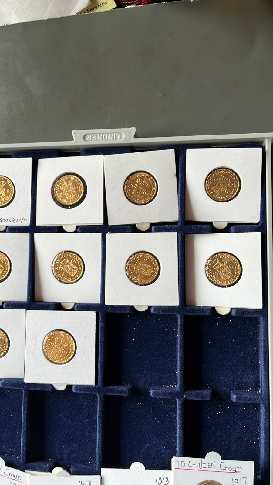 Gouden tientjes, Ophalen of Verzenden, Overige waardes, Setje, Goud