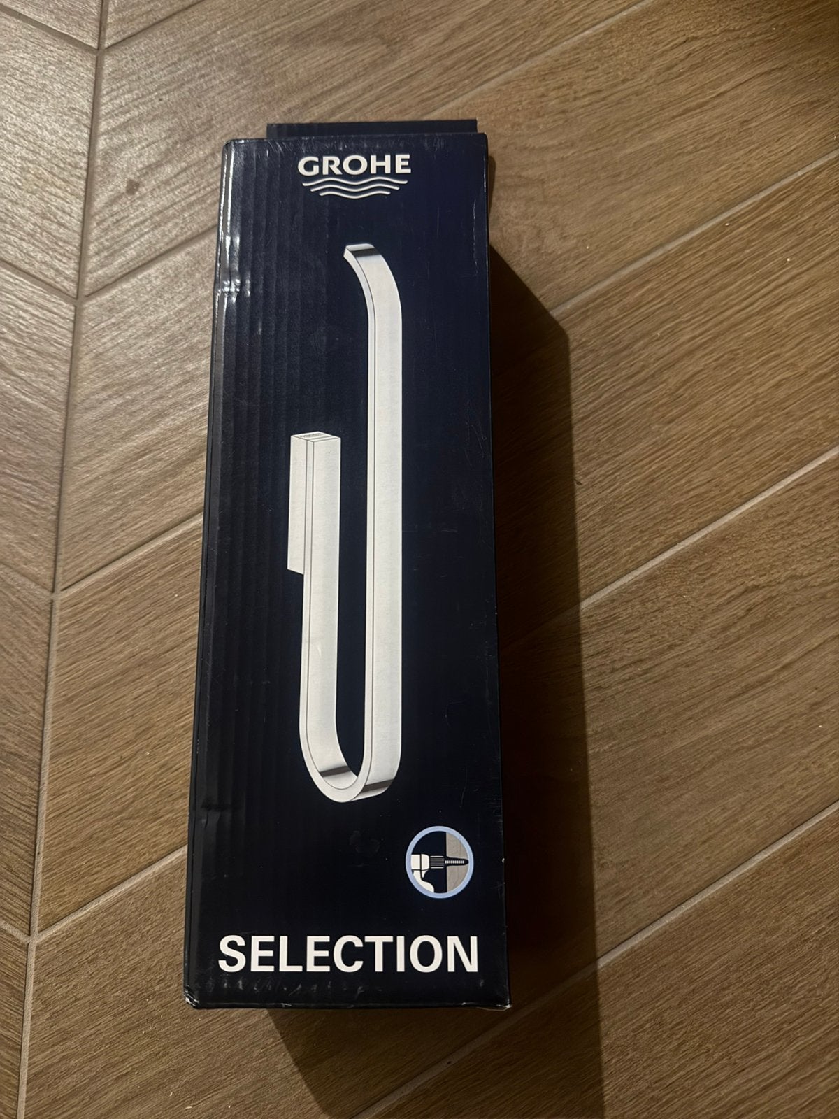 Grohe selection reserve wcrolhouder wc rolhouder steel rvs, Ophalen of Verzenden, Zo goed als nieuw, Overige kleuren