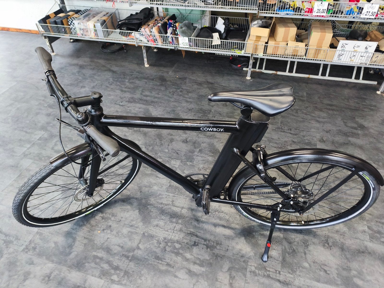 Cowboy C3 - Stijlvolle en slimme e-bike, Ophalen of Verzenden, Zo goed als nieuw, 51 tot 55 cm, 50 km per accu of meer